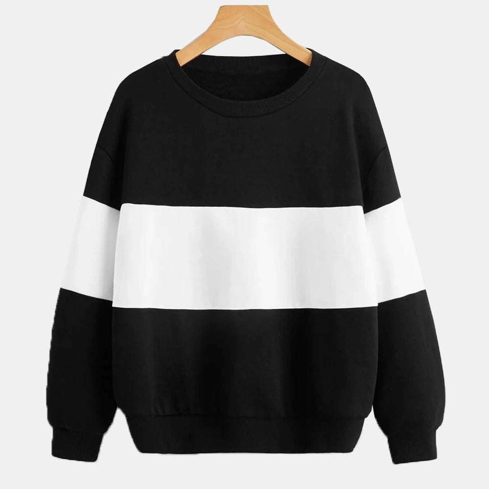 Black and White Sweatshirt