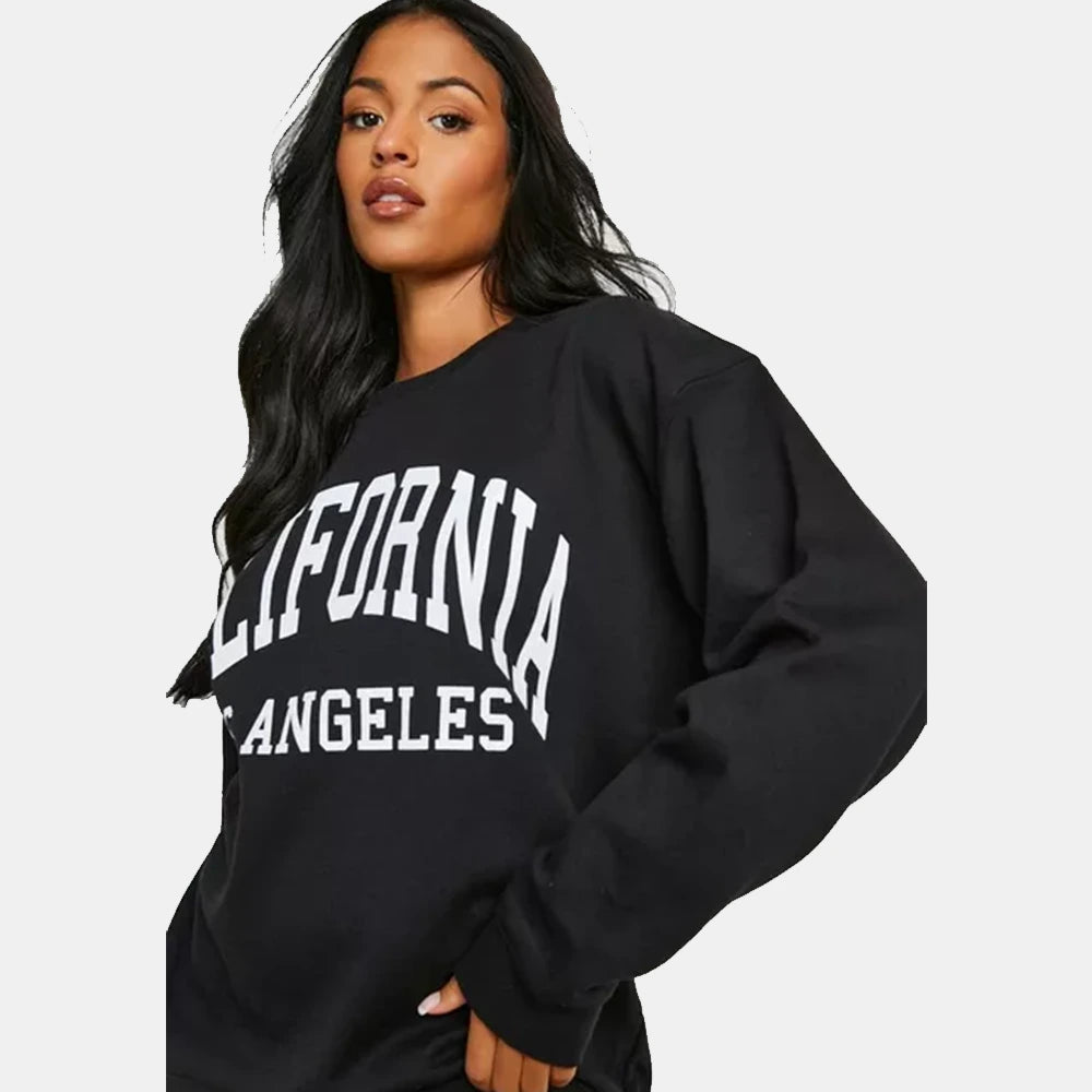 California Los Angeles Black Sweatshirt