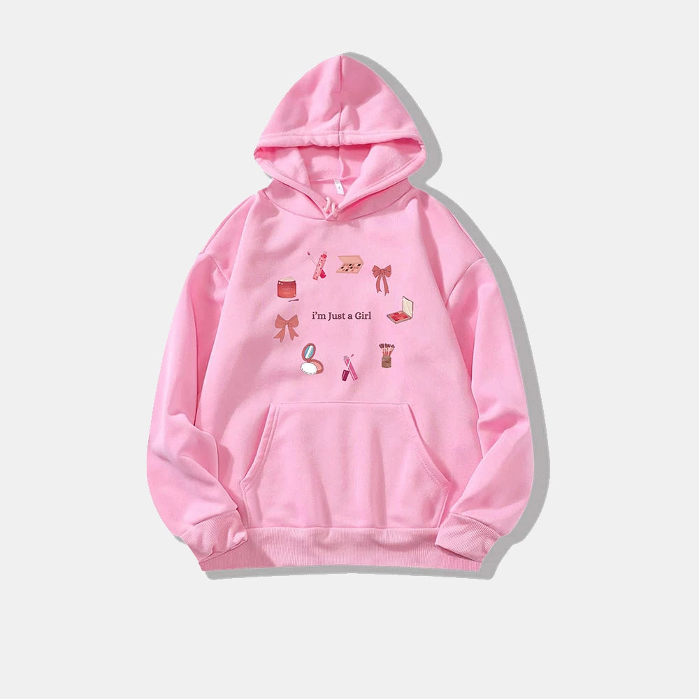 In My Soft Girl Era Pink Hoodie